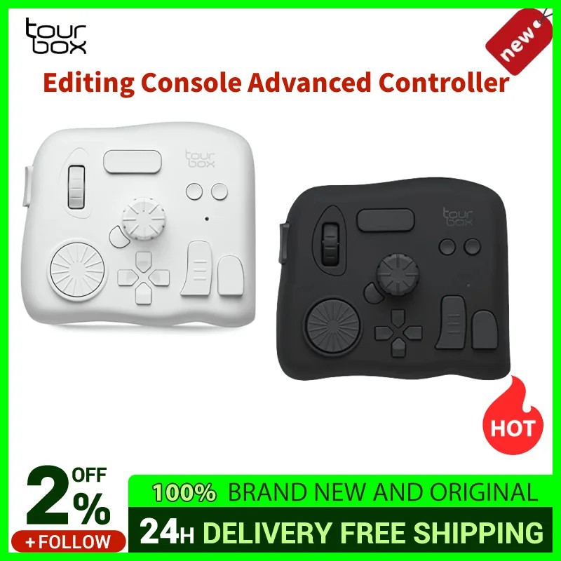 PROMO   Tourbox Video Photo Editing Console Advanced Controller Simplify optimize Lightroom SAI Prem