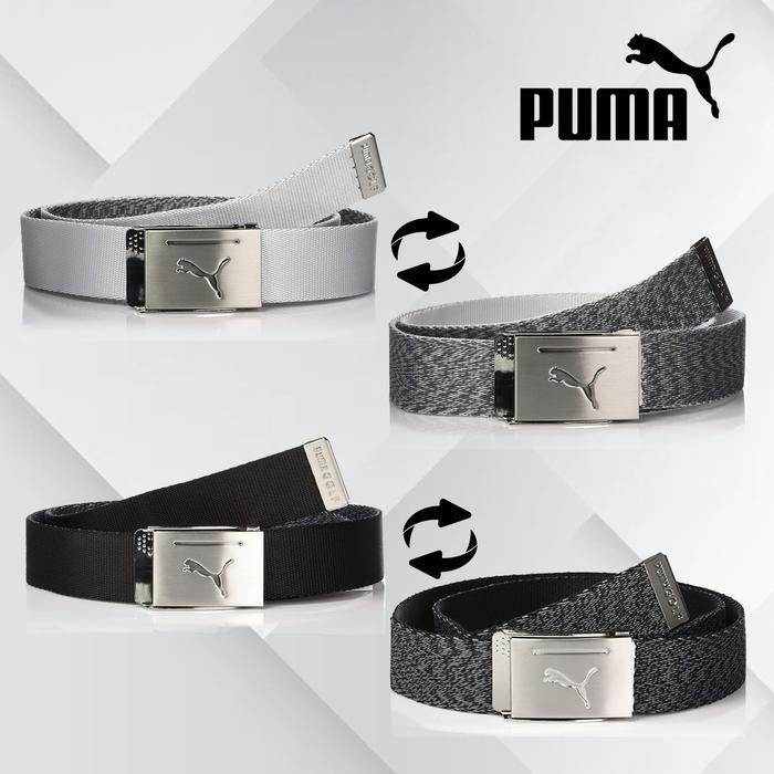 Puma Golf 2019 Men's Reversible Web Belt, Ikat Pinggang, Pembuka Botol