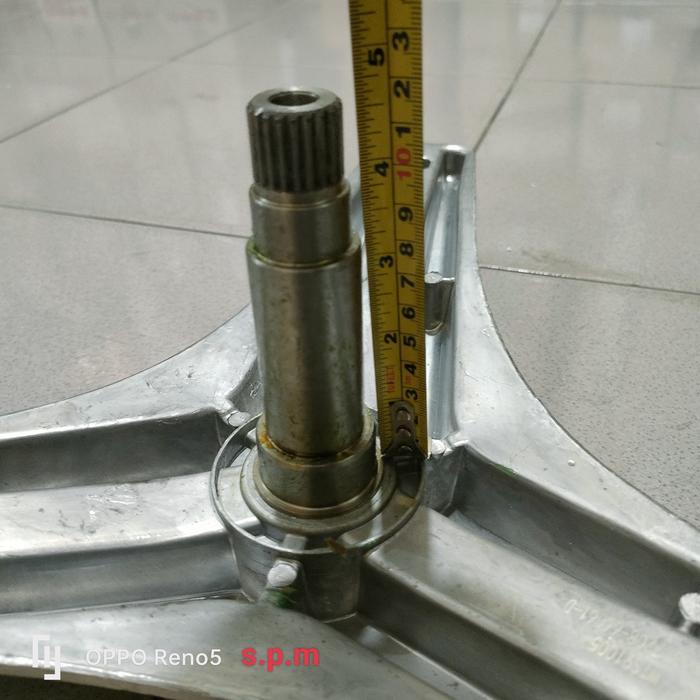 spider segitiga mesin cuci front loading LG WD-P1410RD6 WD-P1411RD6