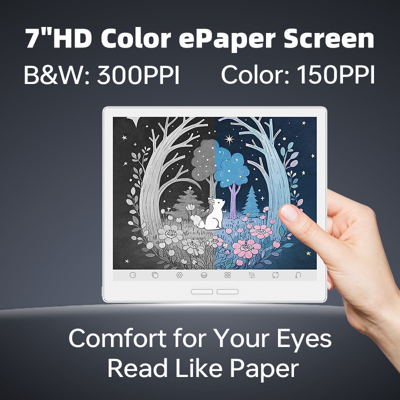 Bigme B751C S ebook reader, 7'' color e-ink electronic book, 4+64GB, 36-level Frontlight,