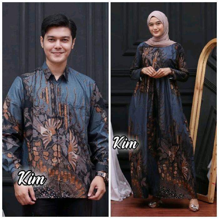 Baju Lebaran Couple Gamis Couple Suami Istri Sarimbit Lebaran 2026 Tbk