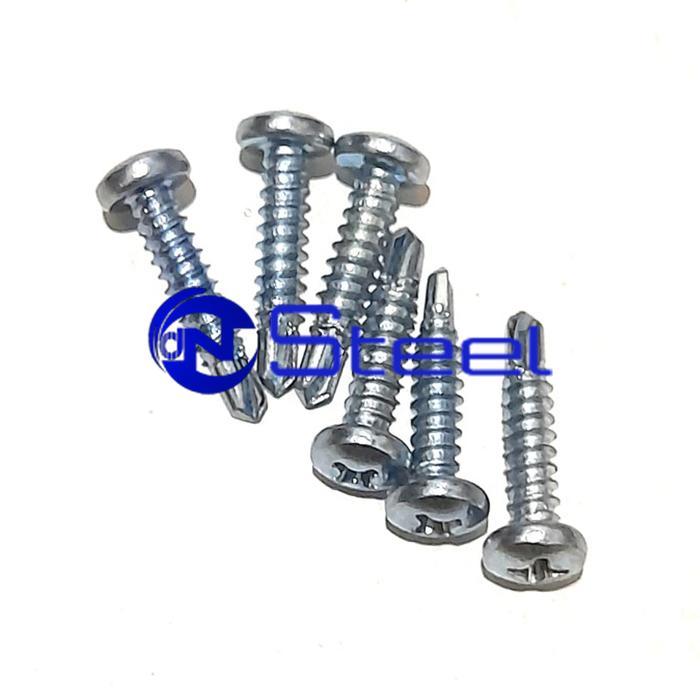 Skrup Roofing Pan Head SDS 6 x 13mm Sekrup Drilling Besi Kepala JP