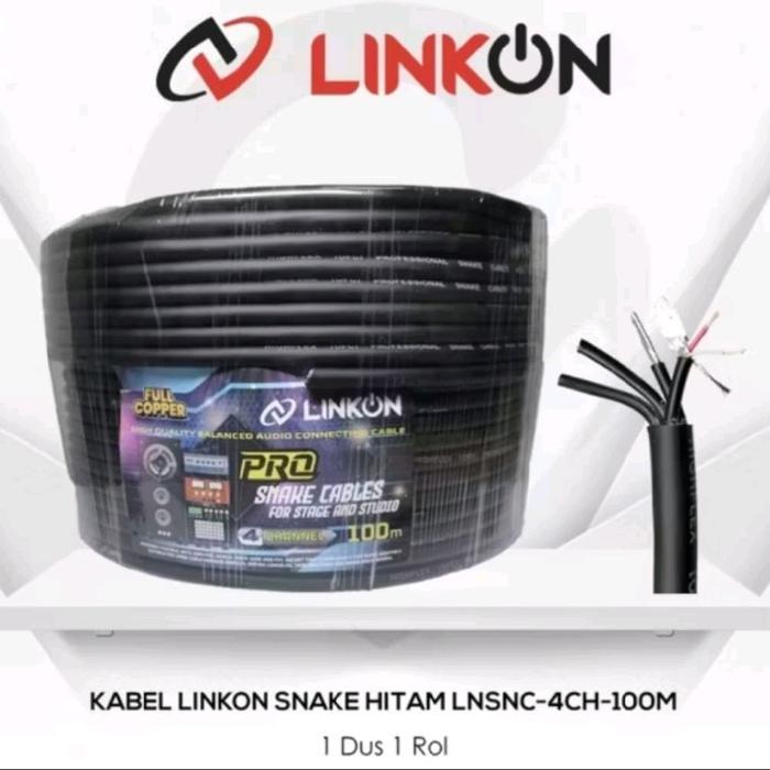 Kabel snake isi 4 / 4 ch 4 channel linkon PER METER KABEL snake link on