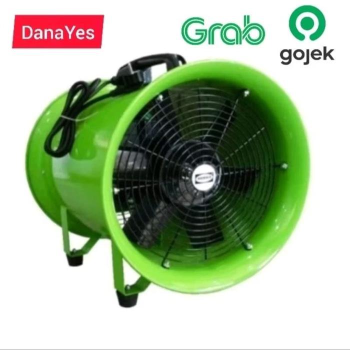 MORRIS Mesin Blower 12 Inch MPB-12 Kipas Portable Ventilator Penyedot Penghisap Hawa Udara Panas 12"
