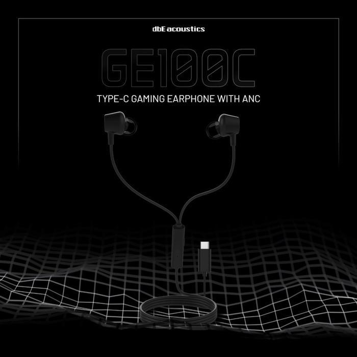 dbE GE100C Type C ANC Gaming Earphone with Microphone DDBE100C