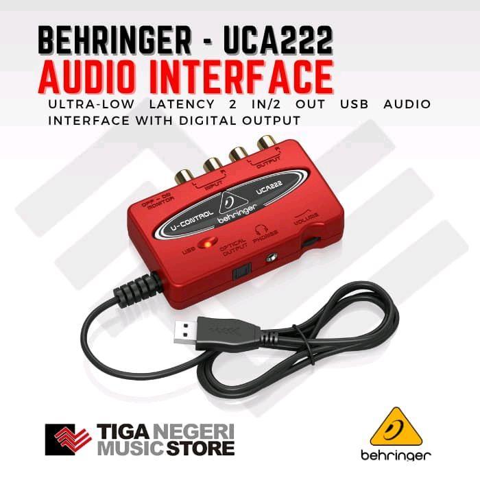 Behringer Uca222 Audio Interface