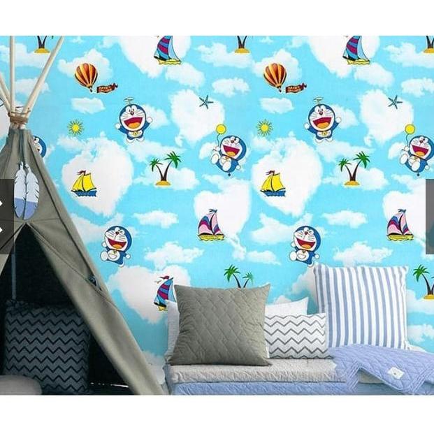 Wallpaper Stiker Wallpaper Motif kartun anak Wallstiker Premium Quality.