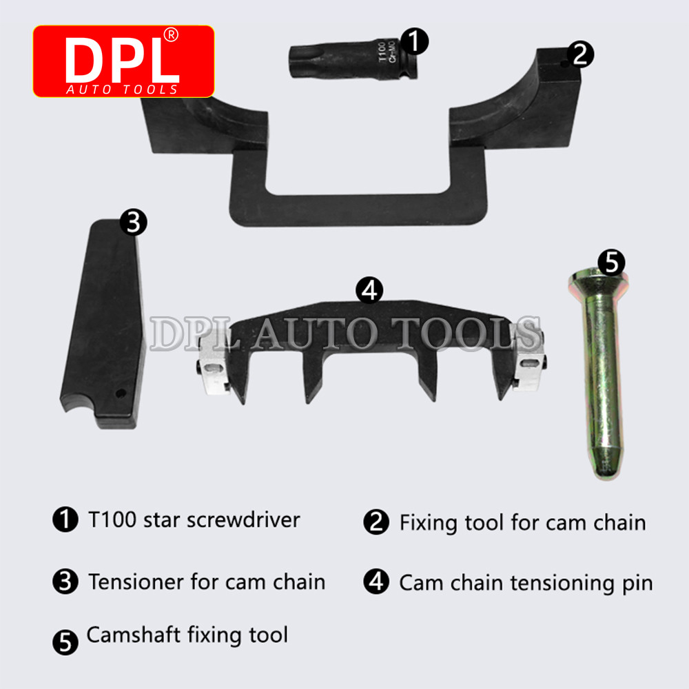 For Mercedes Benz M271 Engine Camshaft Alignment Timing Locking Chain Fixture Tool Set C230 271 203