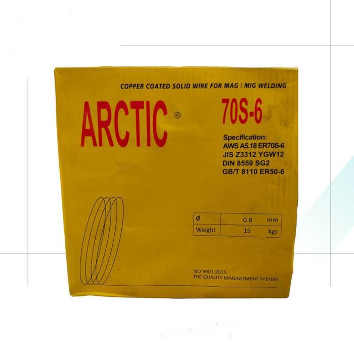 New Kawat Las CO 0.8/Mig Wire ER70S-6 / ER70S - 6 / ER 70 S,Artic 0.8mm