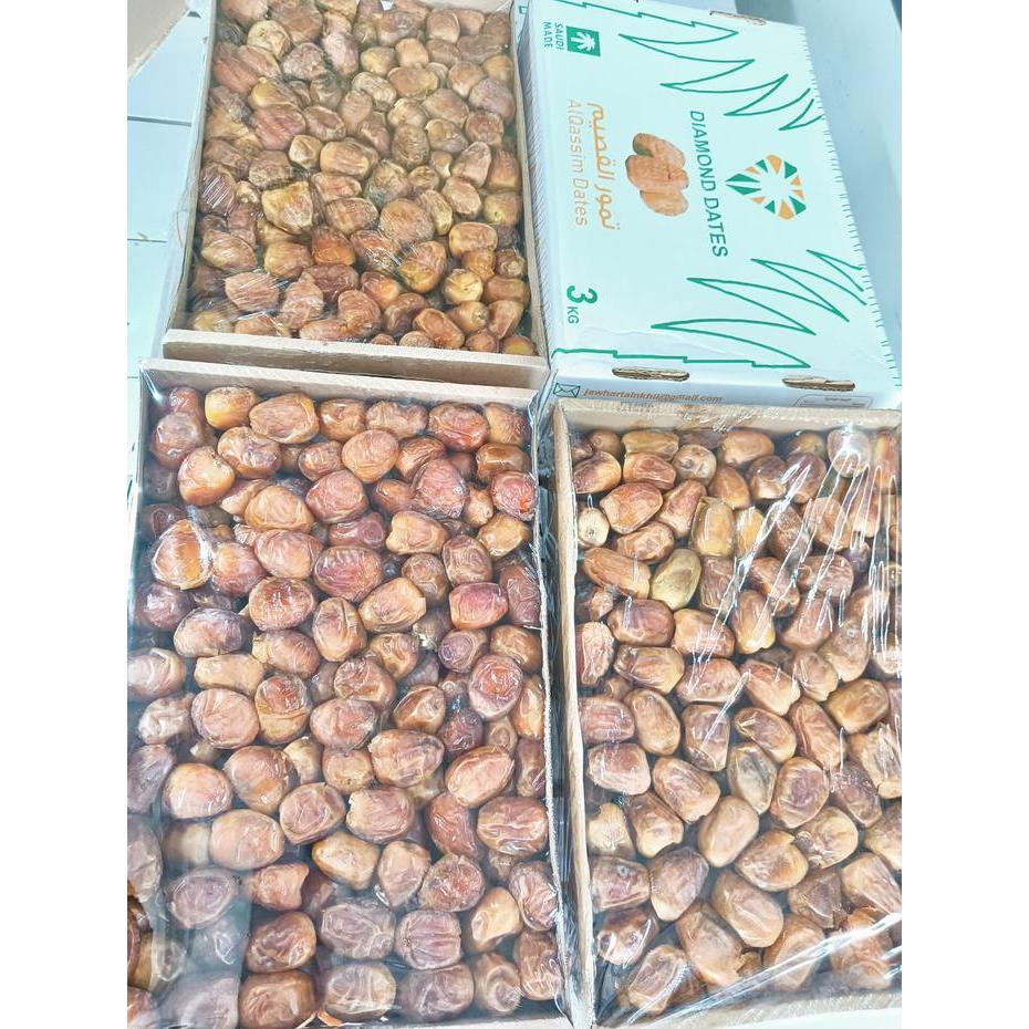 Kurma Sukari Premium 3Kg - Kurma Sukari Grade A - Kurma Sukari Kurma Raja - Kurma Sukari Diamond -