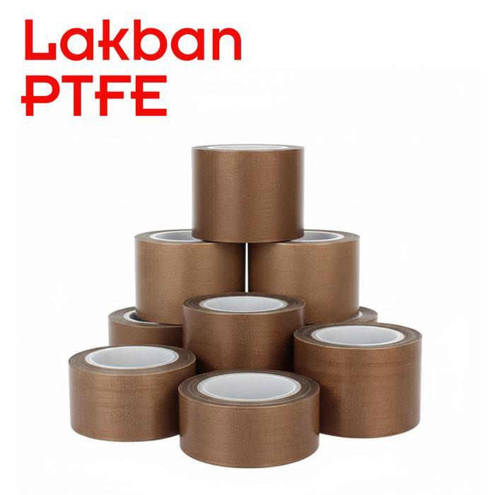 Lakban Solasi Selotip Isolasi Tahan Panas PTFE Teflon Heat Tape Lakban PTFE Sealer Heat Insulation