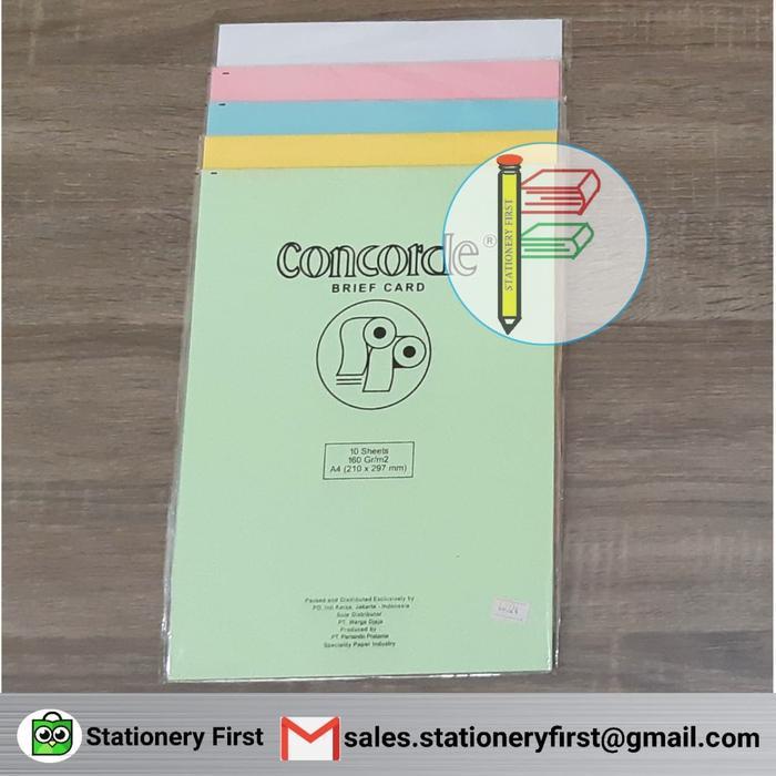 [] Kertas Concorde 160gr Ukuran A4