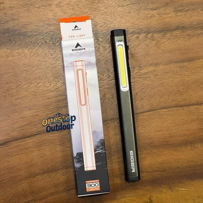 Trecento Torch Original - Pen Light Eiger Trecento - Senter Outdoor Kecil LED Torch