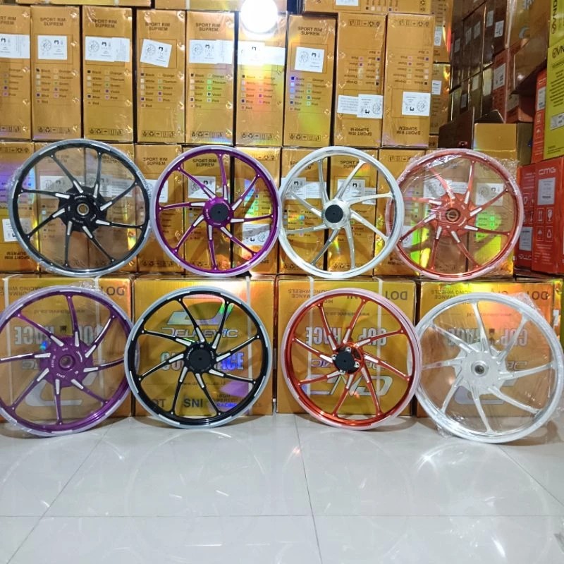 DELKEVIC VELG/PELAK RACING CNC CEFIRO BEAT/VARIO