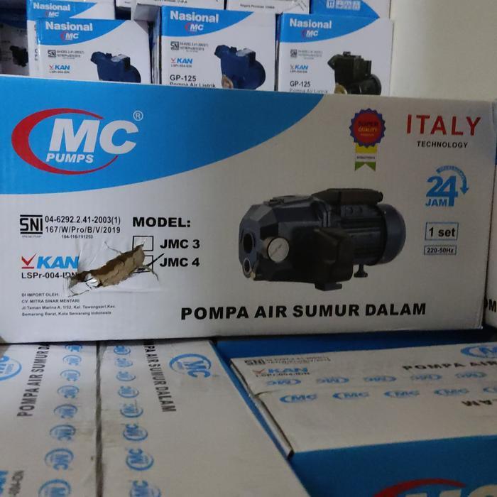pompa air jetpump nasional mc JMC 4 - 1 set komplit jet pump 40 meter