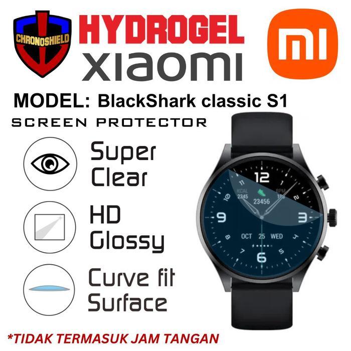 Stok Baru Anti Gores Jam Xiaomi BlackShark Classic S1 Smartwatch Hydrogel