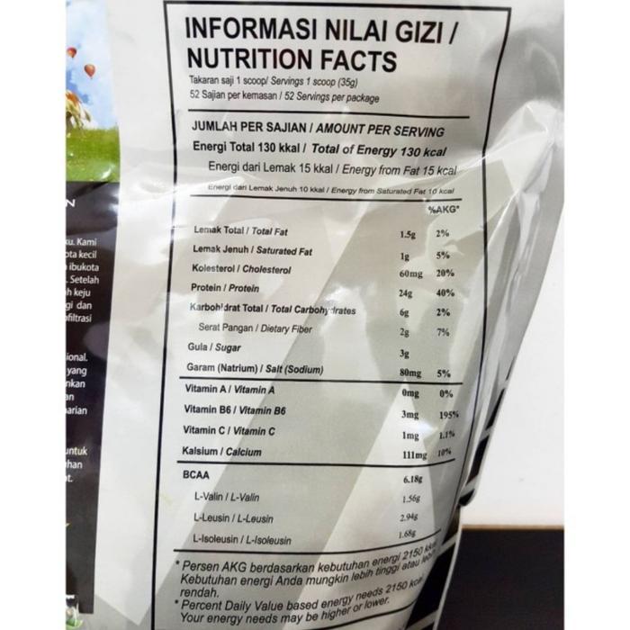 Promo M1 Pro Whey 4 Lbs - 45 Serving Bpom - Susu Protein Gym Halal Termurah