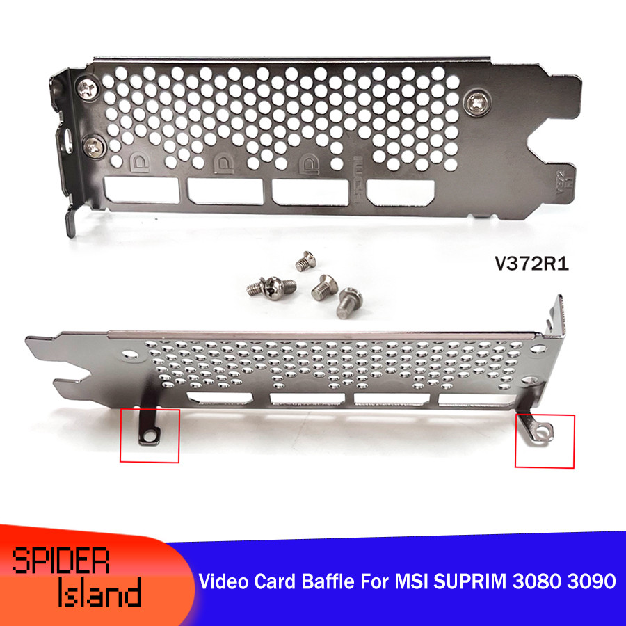 Video Card Bracket for MSI GeForce RTX 3080 3090 SUPRIM X 10G LHR Graphic Card RTX3080 RTX3090 Baffl