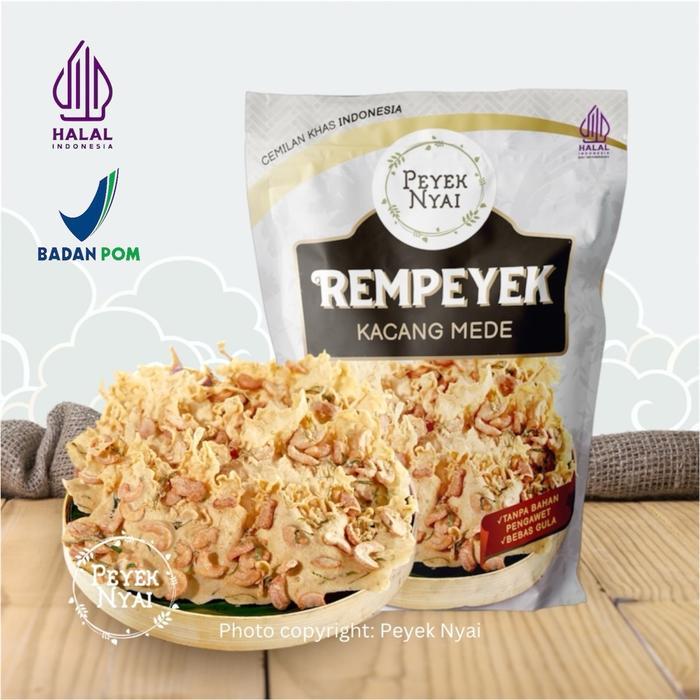 [] Peyek Nyai - Rempeyek Kacang Mede (POUCH)
