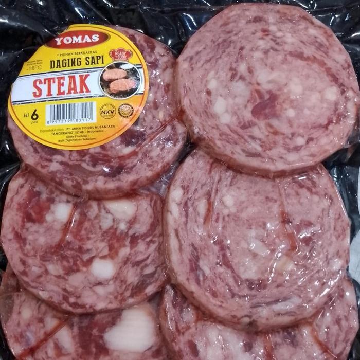 Yomas beef saikoro steak 500 g Gratis ongkir
