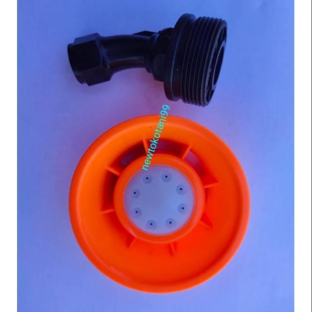 Nozzle kabut 8 mata nosel plastik semprot elektrik nozel tangki semprot elektrik dgw