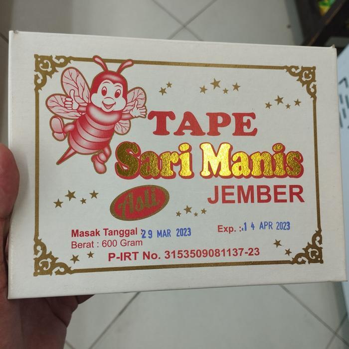 TAPE SARI MANIS JEMBER