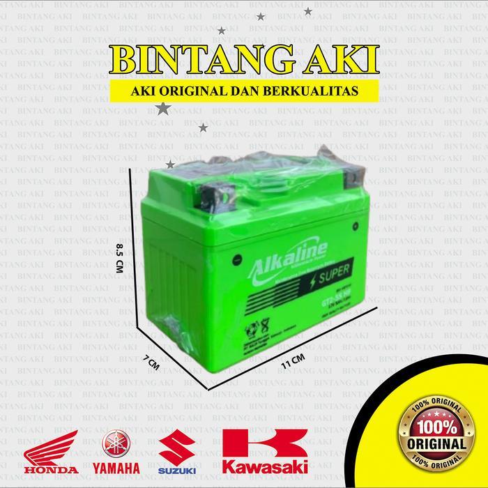 Aki Alkaline Gtz5S Super Aki Kering Motor Zx 130 Athlete Ninja Krr Ninja Rr