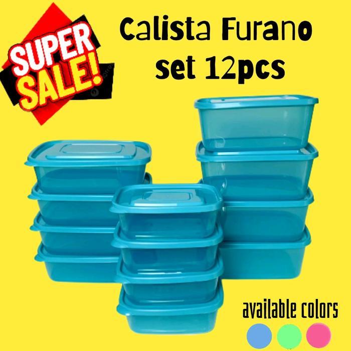 Sealware Calista Furano set 12pc / wadah saji penyimpanan Plastik