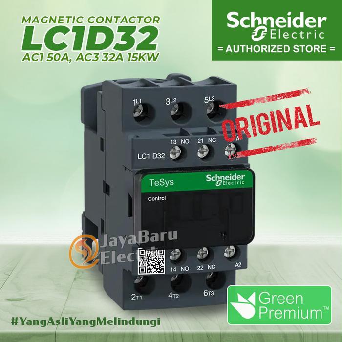 Schneider Kontaktor Contactor Lc1D32 24V 42V 48V 110V 220V 380V Lc1D32B7 Lc1D32D7 Lc1D32E7 Lc1D32F7