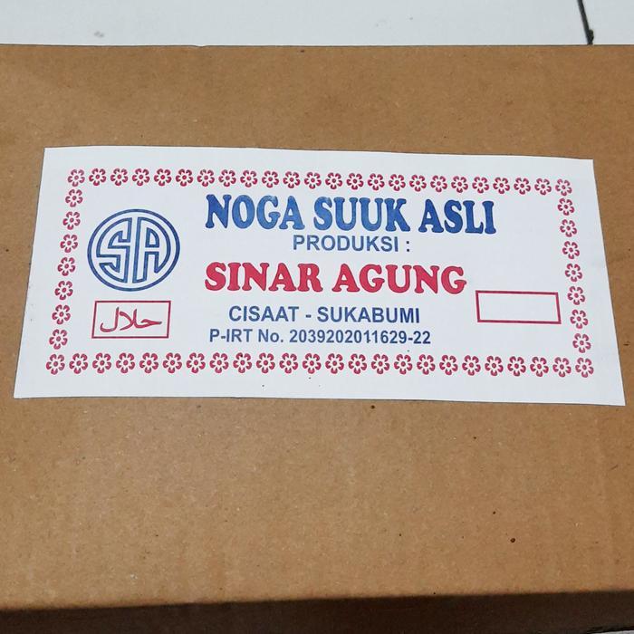 1 KG - PERMEN NOGA SUUK KACANG ASLI - DUO BOCIL SNACK
