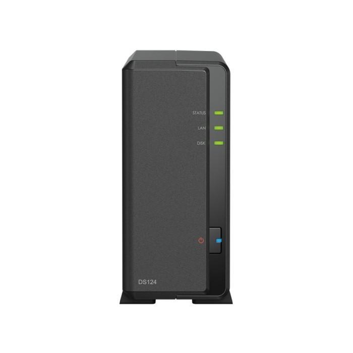 Synology NAS DiskStation DS124 1-Bay Personal Cloud NAS Storage