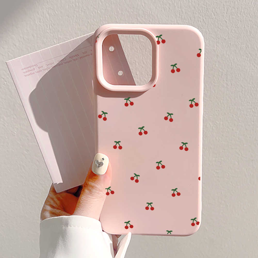 Ceri Buah [Case Infinity] Case Hp Redmi 15 15C Note 14 4G 5G 13X 13 A5 13C Nmk Silicone Unik Lucu So