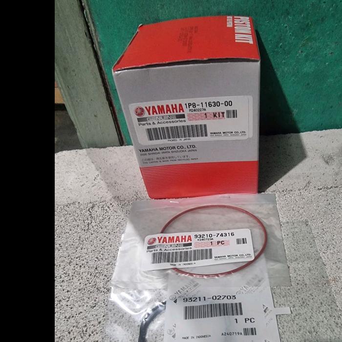 YZ 250 X Kit Piston Assy dan Oring Head Original Yamaha Japan