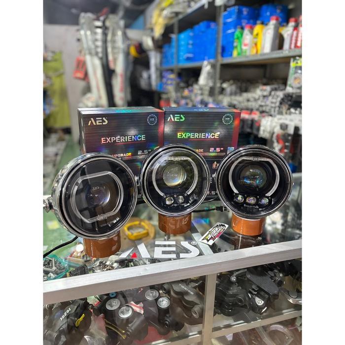 Lampu Biled Ninja Ss Aes Turbo Experience 55/65Watt Pemasangan Pakai Braket Biled Ninja Aes