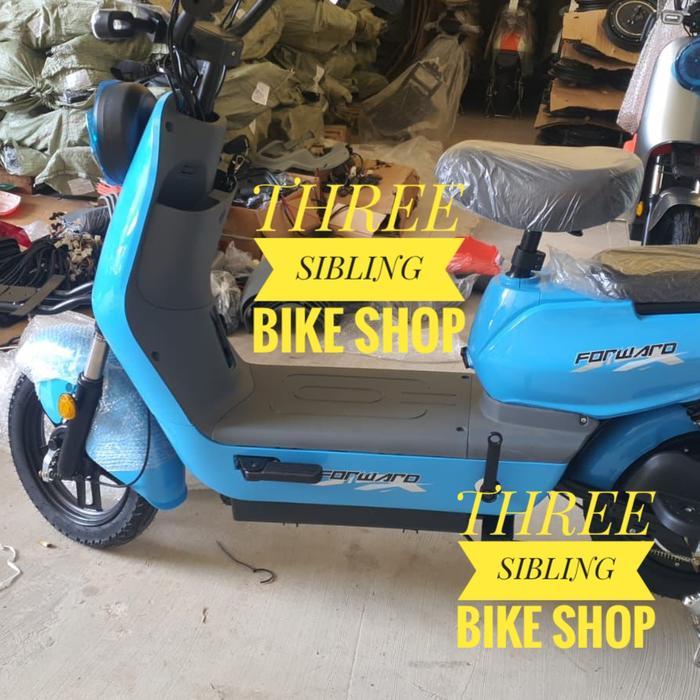 SEPEDA LISTRIK FORWARD 500 WATT - Biru