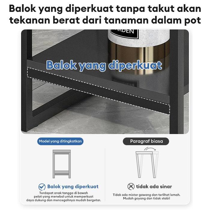 Rak Serbaguna Rak Minimalis Rak Bunga Besi Rak Bunga Minimalis Rak Bunga Besi Susun Standing Pot