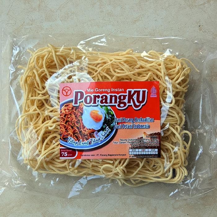 "New" Mie Porang Mie Instan PorangKU Rasa Soto, Ayam Bawang, dan Mie Goreng