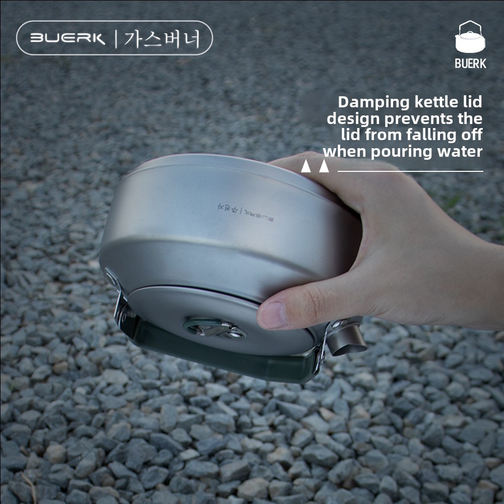 Outdoor Camping Travel Kettle Home Camping Cookout Boiling Water To Drink Tea Kettle Convenient