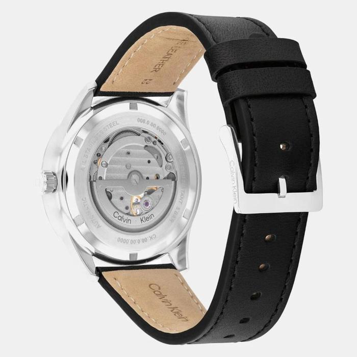 Sedia CALVIN KLEIN 25200388 Jam Tangan Pria Automatic Leather Original CK