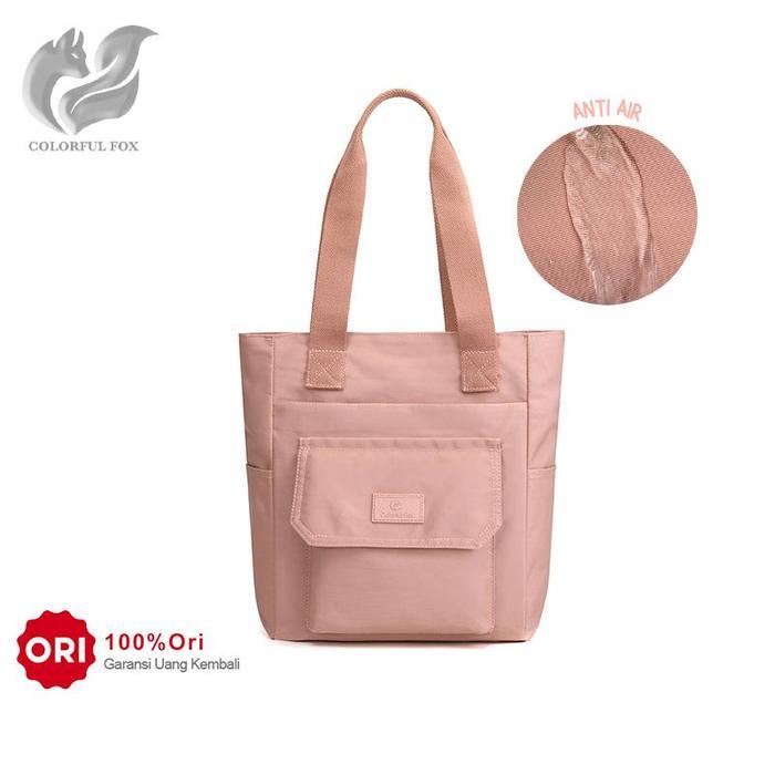 Hody Bag - Tas Bahu Wanita Tote Bag Kuliah Anti Air 0443