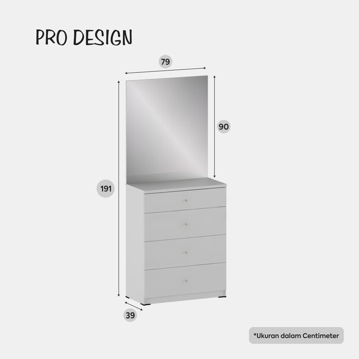 Pro Design Yuka Ykads 80 Meja Rias