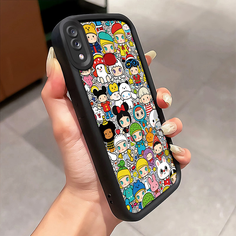 Casing Hp Untuk Samsung Galaxy A10s M01s A10 M30s M21 Case Gaya Blind Box dengan Karakter Terkenal K