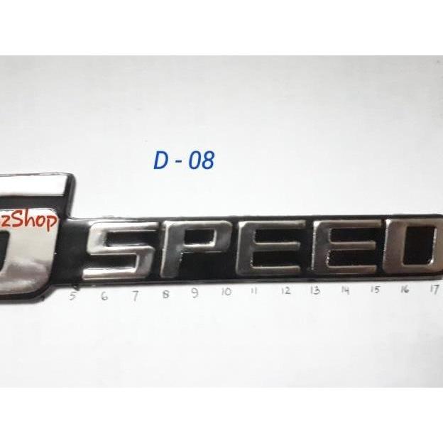 Emblem - Logo - Tempelan - Sticker - Lambang 5Speed / 5 Speed .