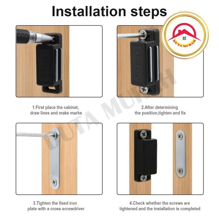 Magnet Pintu Lemari Magnet Pintu Kayu Isi (1 pcs)