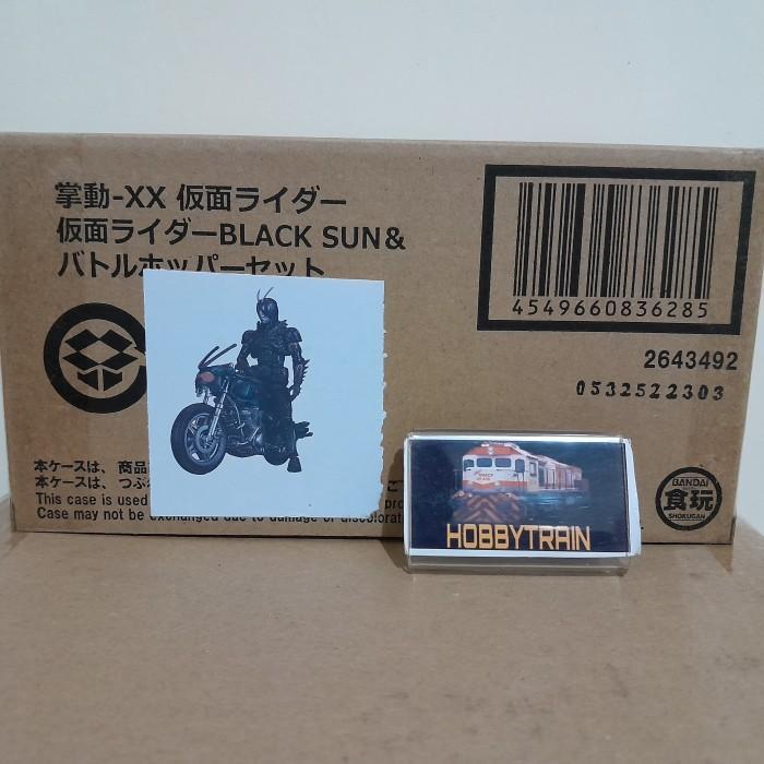 Ready SHODO-XX KAMEN RIDER BLACKSUN & BATTLE HOPPER SET