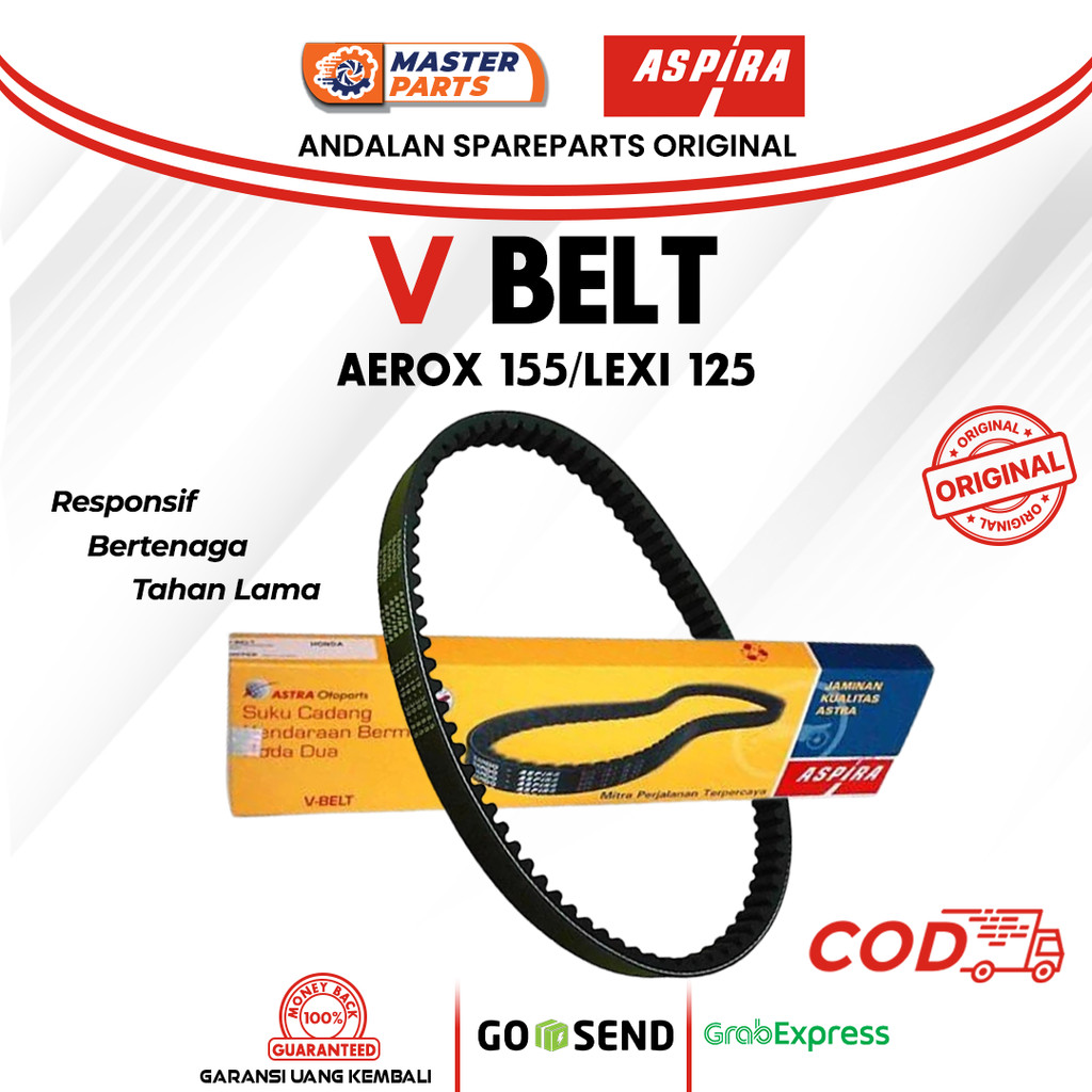 ASPIRA V-Belt Yamaha Aerox Lexi 125 155 (ARX) – 100% Original