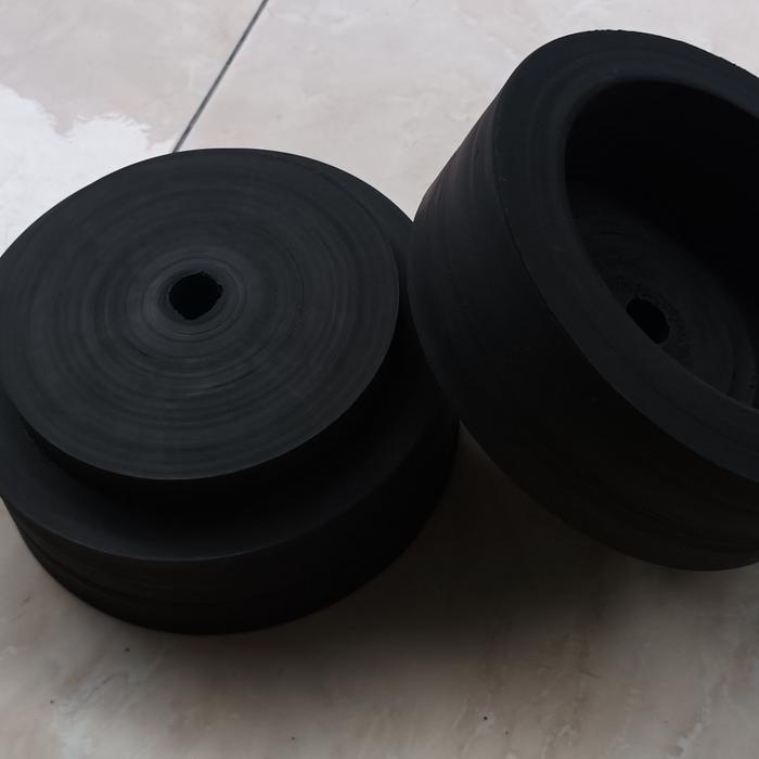 karet bantalan peninggi per keong belakang isuzu MUX