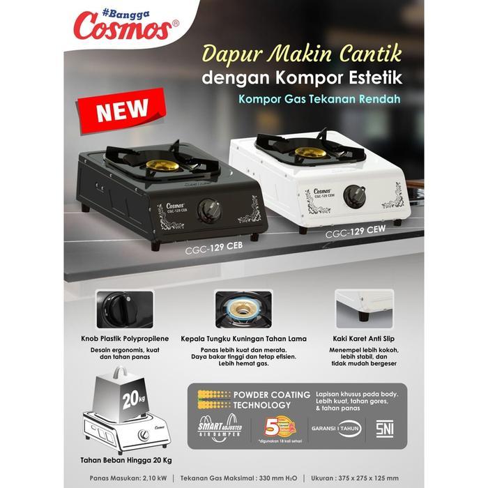 Cosmos Kompor Gas 1 Tungku - Cgc-139