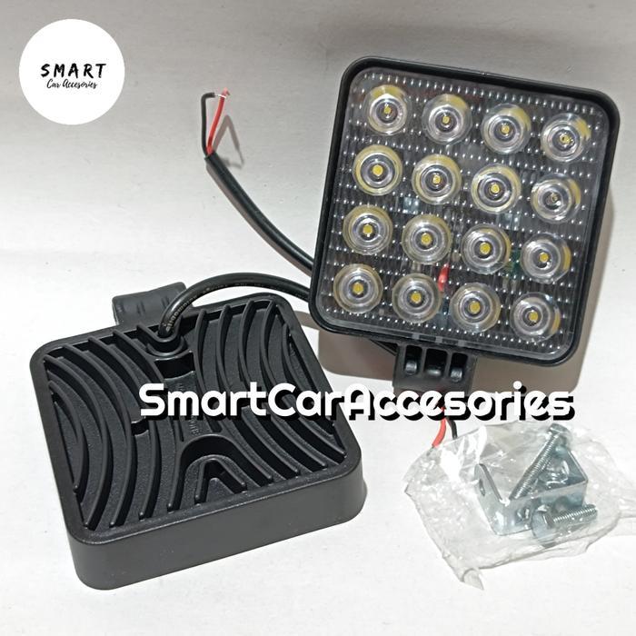 Lampu Tembak Kabut Foglamp Offroad Led Cree 48 Watt 12V 24V Terlaris