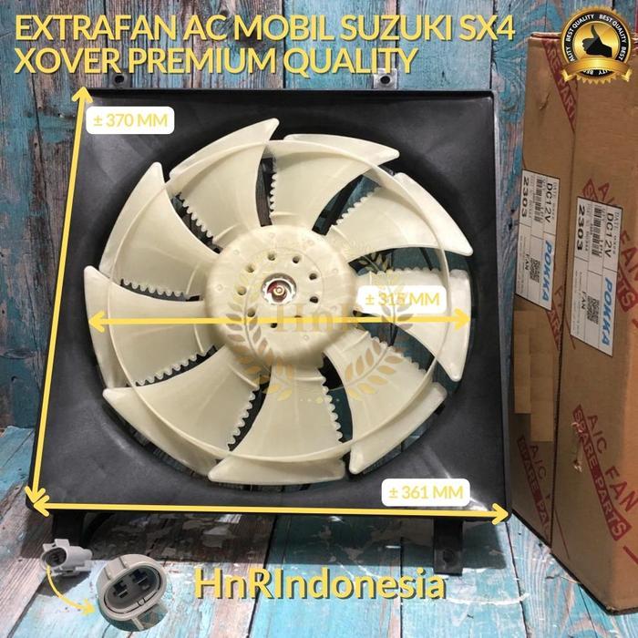 Extrafan Ac Suzuki Sx4 Xover Crossover Extra Fan